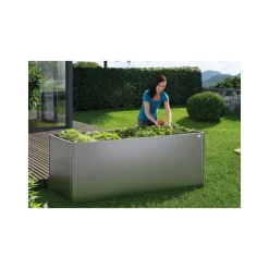 Aiuola Rialzata a L 2 x2 m in Metallo Biohort