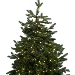 Albero di Natale Illuminato Harold 950LED h210Ø115cm PE+PVC