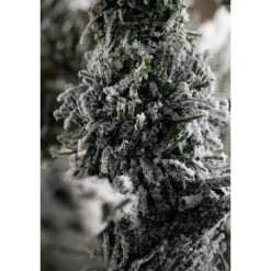 Albero di Natale Russel Innevato h180Ø65cm PE+PVC