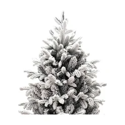 Albero di Natale White Montgomery h240Ø142cm PE+PVC