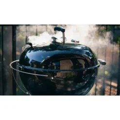 Barbecue Weber a Carbone Master-Touch 57 cm GBS E-5750 Black Cod. 14701004 + Cesti Porta Carbone Cod. 7403