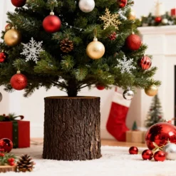 Base Tronco per Albero di Natale h210-270 35x45h
