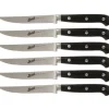 Berkel Adhoc Set 6 coltelli da bistecca Nero Lama seghettata