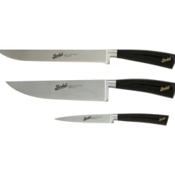 Berkel Elegance Set 3 coltelli chef Nero