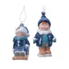 Bimbi da Appendere Bianco/Azzurro. Pezzo Singolo