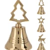 Campanella in Alluminio 5x10 Cm Oro. Pezzo Singolo