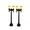 Candy Corn Street Light Set of 2 B/O 4.5V Cod. 34071