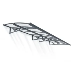 Canopia Amsterdam Pensilina Da Esterno 447X140 cm Trasparente