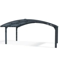 Canopia Arizona Breeze Carport Doppio in Alluminio 6 X 5 m