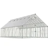 Canopia Balance Ibrida Serra Da Giardino in Policarbonato 844X304X257 cm Argento