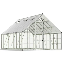 Canopia Balance Ibrida Serra Da Giardino in Policarbonato 484X304X257 cm Argento