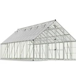 Canopia Balance Ibrida Serra Da Giardino in Policarbonato 724X304X257 cm Argento