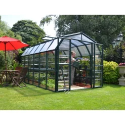 Canopia Grand Gardener Ibrida Serra Da Giardino in Policarbonato 389X265X238 cm Verde
