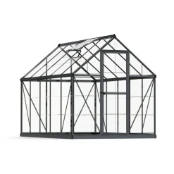 Canopia Harmony Trasparente Serra Da Giardino in Policarbonato 306X185X208 cm Grigio