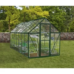 Canopia Harmony Trasparente Serra Da Giardino in Policarbonato 426X185X208 cm Verde