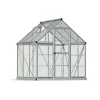 Canopia Hybrid Serra Da Giardino in Policarbonato 186X185X208 cm Argento