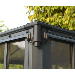 Canopia Ledro Gazebo Chiuso in Alluminio 3.6X3.6 m