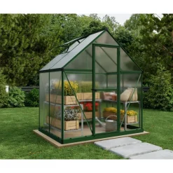 Canopia Mythos Doppio Strato Serra Da Giardino in Policarbonato 126X185X208 cm Verde
