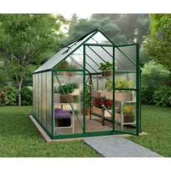 Canopia Mythos Doppio Strato Serra Da Giardino in Policarbonato 306X185X208 cm Verde