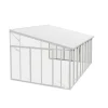 Canopia San Remo Pergola Chiusa in Alluminio 4X4.4 m Bianco
