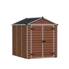 Canopia Skylight Casetta Da Giardino in Policarbonato 229X185X217 cm Ambra