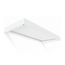 Canopia Sophia Pensilina Da Esterno 215X95 cm - Struttura Bianca Pannelli Opal Bianco