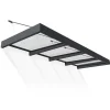 Canopia Sophia XL Pensilina Da Esterno 379X140X67 cm - Struttura Grigia Pannello Trasparente