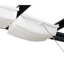 Canopia Tenda da Tetto Per la Pergola Stockholm 3.4X6 m Bianco