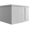 Casetta da Giardino in Metallo NEO 3D Biohort con Porta a Due Battenti