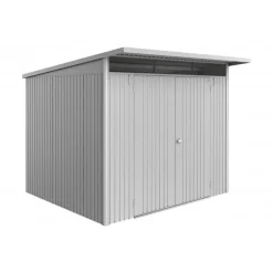 Casetta da Giardino in Metallo AVANTGARDE A6 ECO Biohort con Porta a Due Battenti