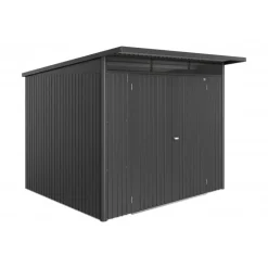 Casetta da Giardino in Metallo AVANTGARDE A6 ECO Biohort con Porta a Due Battenti