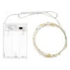 Catena 20 MicroLED BIANCO CALDO Luce Fissa