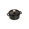 Cocotte 16 cm Nera in Ghisa