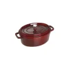 Cocotte Ovale 29 cm Granata in Ghisa