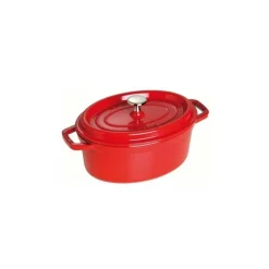 Cocotte Ovale 27 cm Rossa in Ghisa