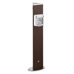 Colonnina per Presa Elettrica da Giardino Aquapoint Electropoint Ground Bronzo Metal