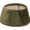 Copribase Albero di Natale Velluto Verde 55 Cm