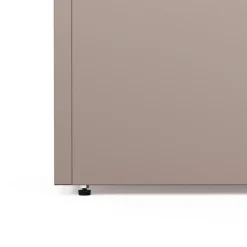 Fioriera Herstera PLANTER 50 in Metallo colore Grigio Scuro 100x50x50cm