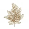 Foglia con glitters 68 cm.