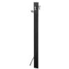 Fontana da Giardino Aquapoint Triangle da Interrare Nero Metal