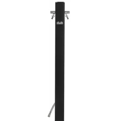 Fontana da Giardino Aquapoint Totem da Interrare Nero Metal
