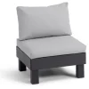 Keter Lounge ELEMENTS Modulo Seduta con Schienale e Cuscino