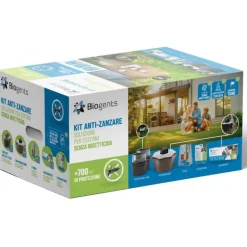 Kit completo Biogents anti zanzare con CO2