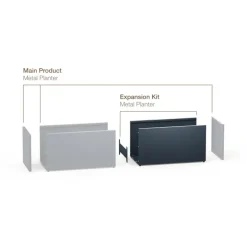 Kit di Espansione per Fioriera Hestera PLANTER DIVIDER 100x40x115 cm