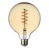 Lampadina E27 Vintage Globo Ø 125 Bianco Caldo 4W a Spirale