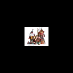 Lemax Elf Village Deluxe Pack con Neve in Omaggio