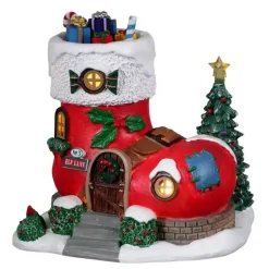Lemax Elf Village Deluxe Pack con Neve in Omaggio