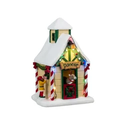 Lemax Santa's Reindeer Deluxe Pack con Neve in Omaggio