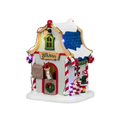 Lemax Santa's Reindeer Deluxe Pack con Neve in Omaggio