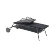 Lettino MIAMI HIGH BEC LaFuma LFM5174 Dark Grey